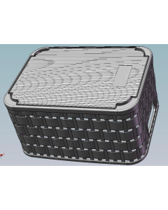 Basket "Rattan" A6