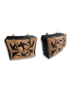 Bag in cork and latex